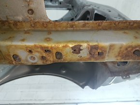 Quarter wing rear right Ford C-max MK2 13-18 on the body, silver, rusty, bumps