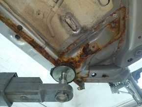 Front left quarter Ford C-max MK2 13-18 on the body, silver, rusty