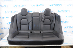Rear row of seats 2nd row Tesla Model 3 18 - leather black, heated, dry cleanable