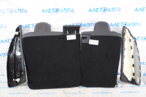 Rear row of seats 2nd row Tesla Model 3 18 - leather black, heated, dry cleanable