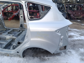 Quarter wing rear left Ford C-max MK2 13-18 on body, silver, rusty