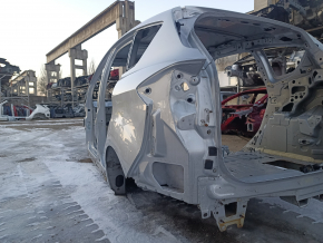 Quarter wing rear left Ford C-max MK2 13-18 on body, silver, rusty