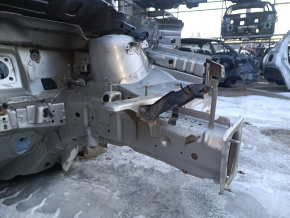 Front left quarter Ford C-max MK2 13-18 on the body, silver, rusty