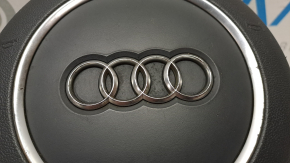 Airbag in steering wheel driver Audi A3 8V 15-16 4d, black, chrome peeling, minor scratches