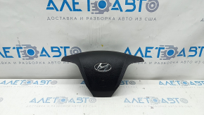 Airbag in steering wheel driver Hyundai Santa FE Sport 13-18 dark brown