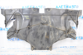 Tesla Model 3 21 rear underbody protection - cracked