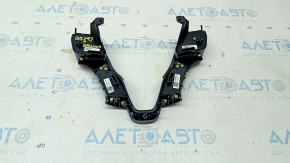 Steering wheel control buttons Hyundai Santa FE Sport 13-16 pre-rest, broken fasteners, scratches
