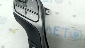 Steering wheel control buttons Hyundai Santa FE Sport 13-16 pre-rest, broken fasteners, scratches