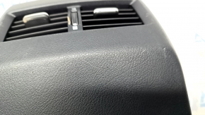 Center console trim with air duct Lexus RX350 RX450h 13-15 black, scratches