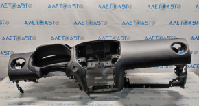 Torpedo front panel without AIRBAG Nissan Pathfinder 13-20 black, scratches