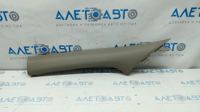 Front pillar trim upper left Hyundai Santa FE Sport 13-18 beige, scratches