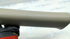 Front pillar trim upper left Hyundai Santa FE Sport 13-18 beige, scratches