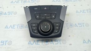 Climate control Hyundai Santa FE Sport 13-16 prerest manual peeling chrome