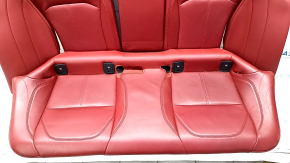 Rear row of seats 2nd row Alfa Romeo Giulia 17-20 leather red, cracked