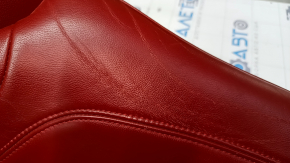 Rear row of seats 2nd row Alfa Romeo Giulia 17-20 leather red, cracked
