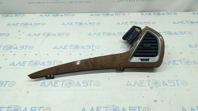 Front panel air duct deflector right Hyundai Santa FE Sport 13-18 with wood insert