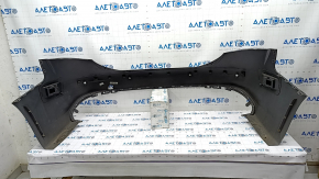 Bare rear bumper Alfa Romeo Giulia 17-18 for parking sensors, graphite 035, dented