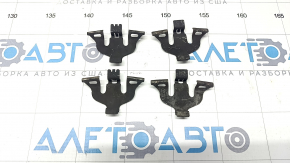 Front brake shoe mounting bracket 4pcs set Audi Q7 16-