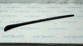 Windshield molding right Hyundai Santa FE Sport 13-18 matte, tear of seal, breakage of fastener