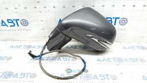 Side mirror left Lexus RX350 RX450h 10-15 16 pins, BSM, auto-dimming, auto-folding, turn signal, backlight, graphite