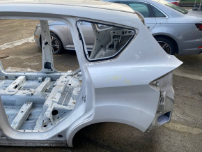 Quarter wing rear left Ford C-max MK2 13-18 on the body, white, butt