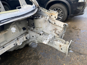 Front left quarter Ford C-max MK2 13-18 on the body, white