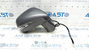 Side mirror right Lexus RX350 RX450h 10-15 16 pins, BSM, auto-dimming, auto-folding, turn signal, backlight, graphite