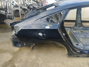 Quarter wing rear right Honda Accord 18-22 black, on the body, bumps