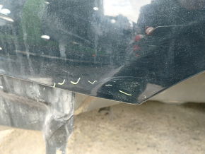 Quarter wing rear right Honda Accord 18-22 black, on the body, bumps