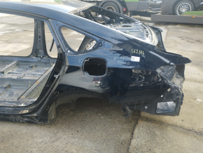 Quarter wing rear left Honda Accord 18-22 black, on the body, bumps