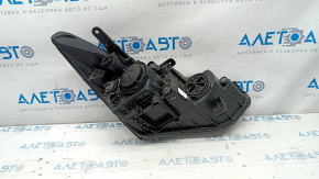 Headlight front left Hyundai Santa FE Sport 13-16 prerest, sport, halogen, peeling varnish, sand
