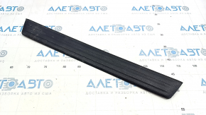 Door sill trim front left outer Toyota Camry v55 15-17 usa black, type 1, worn, crack in fastening