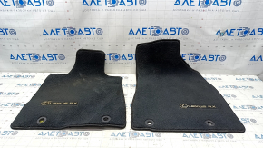 Floor mats set Lexus RX350 10-15 cloth black, for cleaning