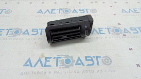 Air duct deflector in the central pillar left Hyundai Santa FE Sport 13-18 dark brown