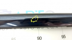 Molding door-glass central front right Alfa Romeo Giulia 17-19 black, scratch
