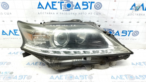 Front right headlight complete Lexus RX350 RX450h 13-15 rest, xenon, for polishing, broken fasteners