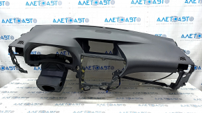 Torpedo front panel with AIRBAG Lexus RX350 RX450h 10-15 black, leather