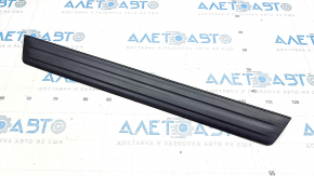 Door sill trim front left outer Toyota Camry v55 15-17 usa black, type 2