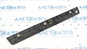 Door sill trim front left outer Toyota Camry v55 15-17 usa black, type 2