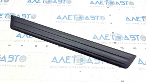 Door sill trim front left outer Toyota Camry v55 15-17 usa black, type 2, worn
