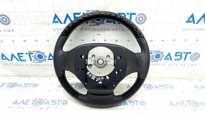 Naked steering wheel Lexus RX350 RX450h 13-15 rest leather, black with wood, scratches
