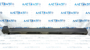 Left threshold Lexus RX350 RX450h 10-15 structure, cracks in fasteners