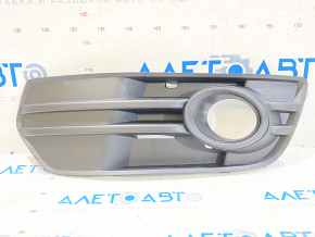 Lower grille front bumper left Audi Q5 8R 09-12 prerest, under fog lights
