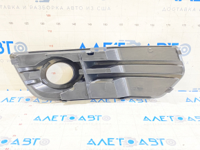 Lower grille front bumper left Audi Q5 8R 09-12 prerest, under fog lights
