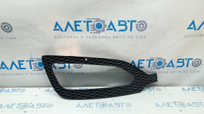 Right bumper grille Hyundai Santa FE Sport 13-16 prerest usa, under fog lights, cracked fastener