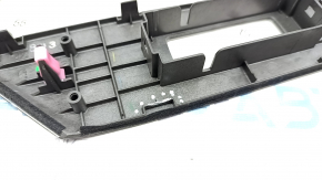 Front right window lift control trim Lexus RX350 RX450h 10-15 dark wood, broken mount