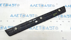 Door sill trim front right outer Toyota Camry v55 15-17 usa black, type 2, worn
