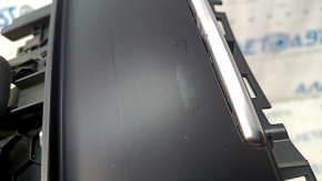 Pocket of the central console with a cigarette lighter Audi A4 B8 13-16 rest, scratches, chrome is swollen