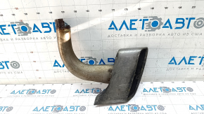 Right muffler tip Audi Q7 16 - edge rusted, no fragment