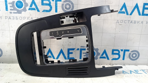 Shifter cover Audi A4 B8 13-16 rest, without start/stop button scratches